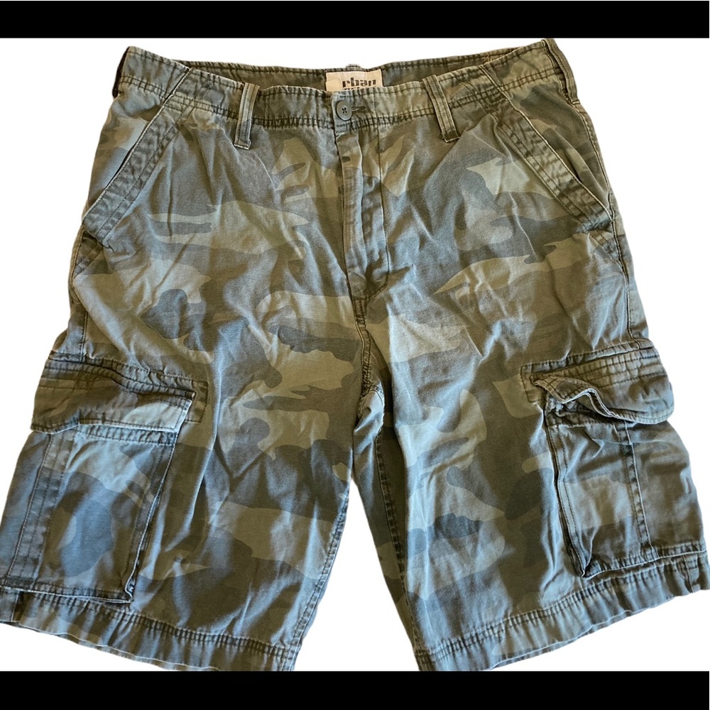 4/$25 Urban Pipeline Men’s Camo Cargo Shorts 33